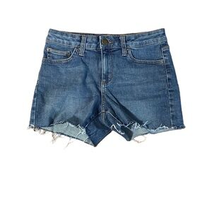 Daily Ritual Denim Women's Size 25 Cutoff Jean Shorts Medium Wash Blue